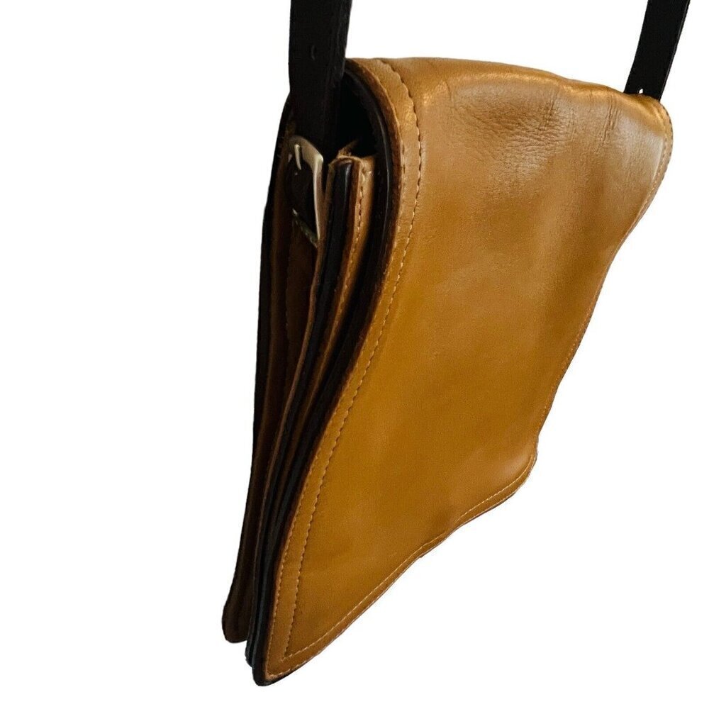 Vintage Coach Monterey Flap Top Leather Crossbody Shoulder Bag Purse - Picture 9 of 16